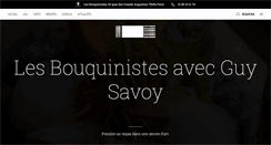 Desktop Screenshot of lesbouquinistes.com